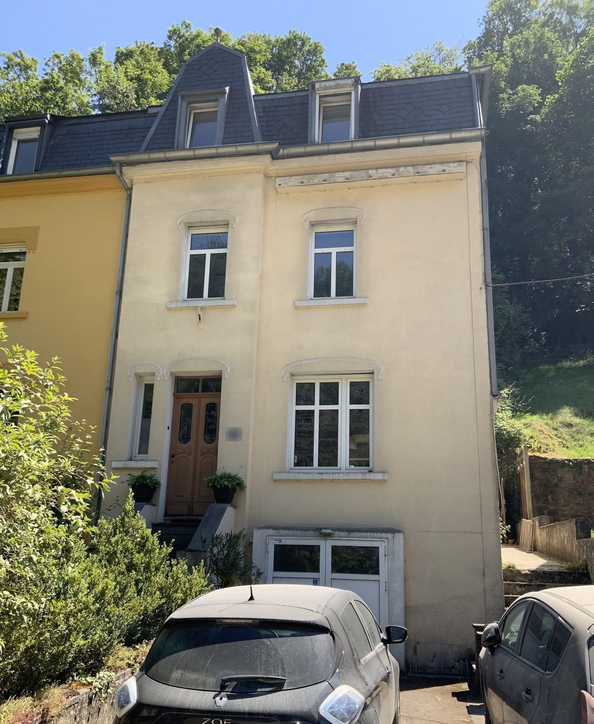Maison de maître, avant intervention de T2S LUX