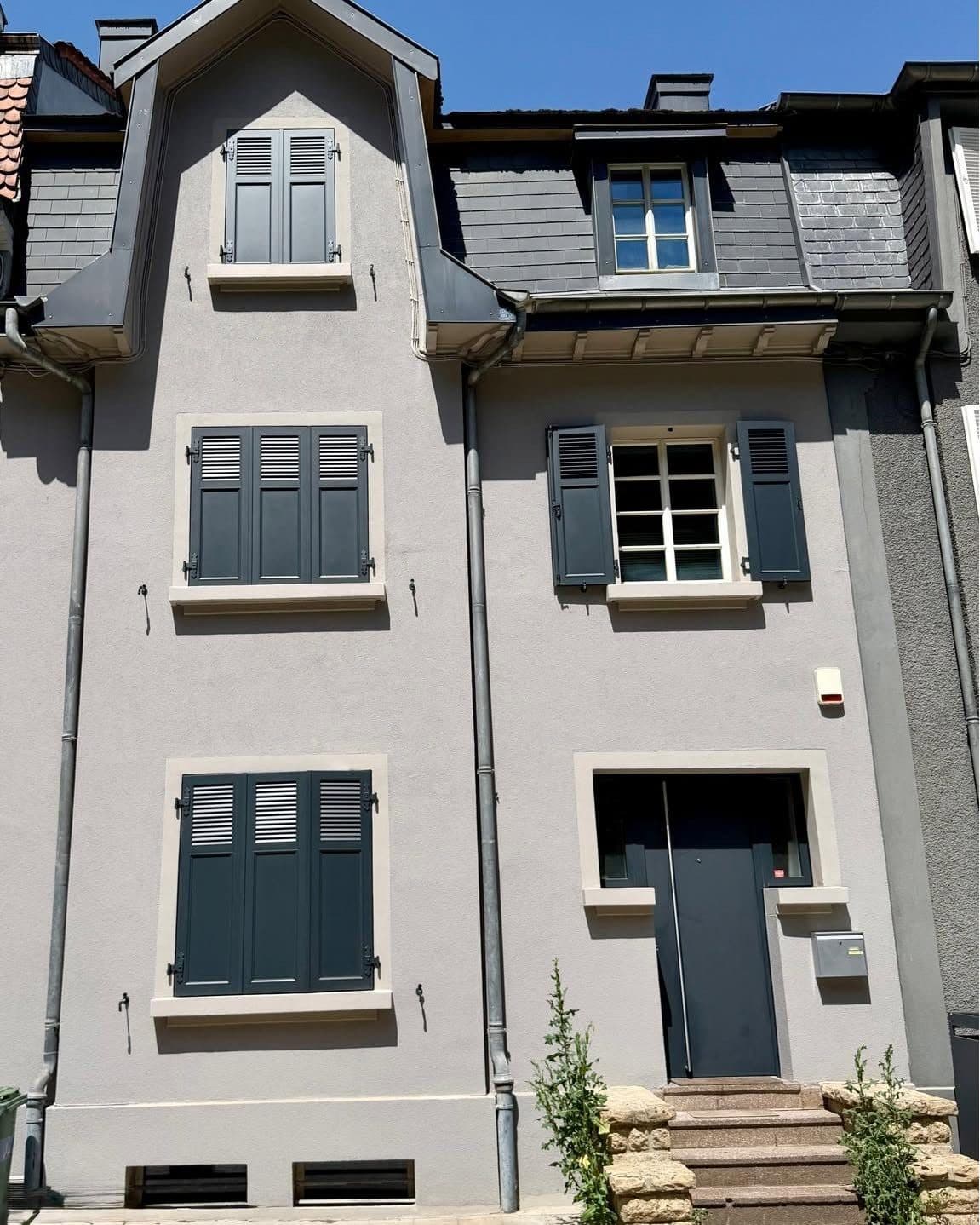 Maison de ville en bande, après intervention de T2S LUX