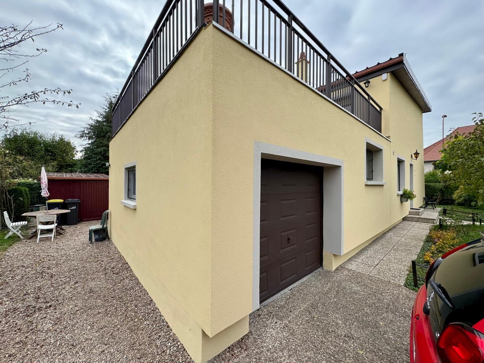 Maison individuelle à Marly (Moselle), détail de finition