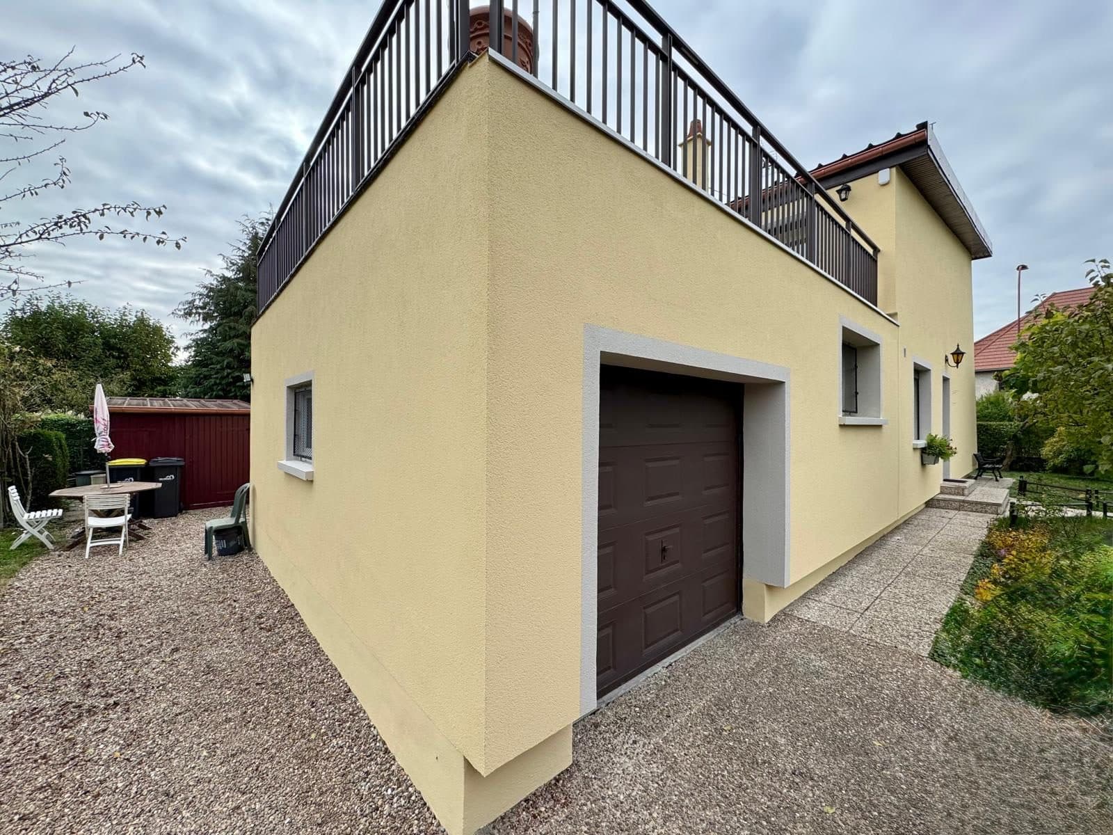 Maison individuelle à Marly (Moselle), détail de finition