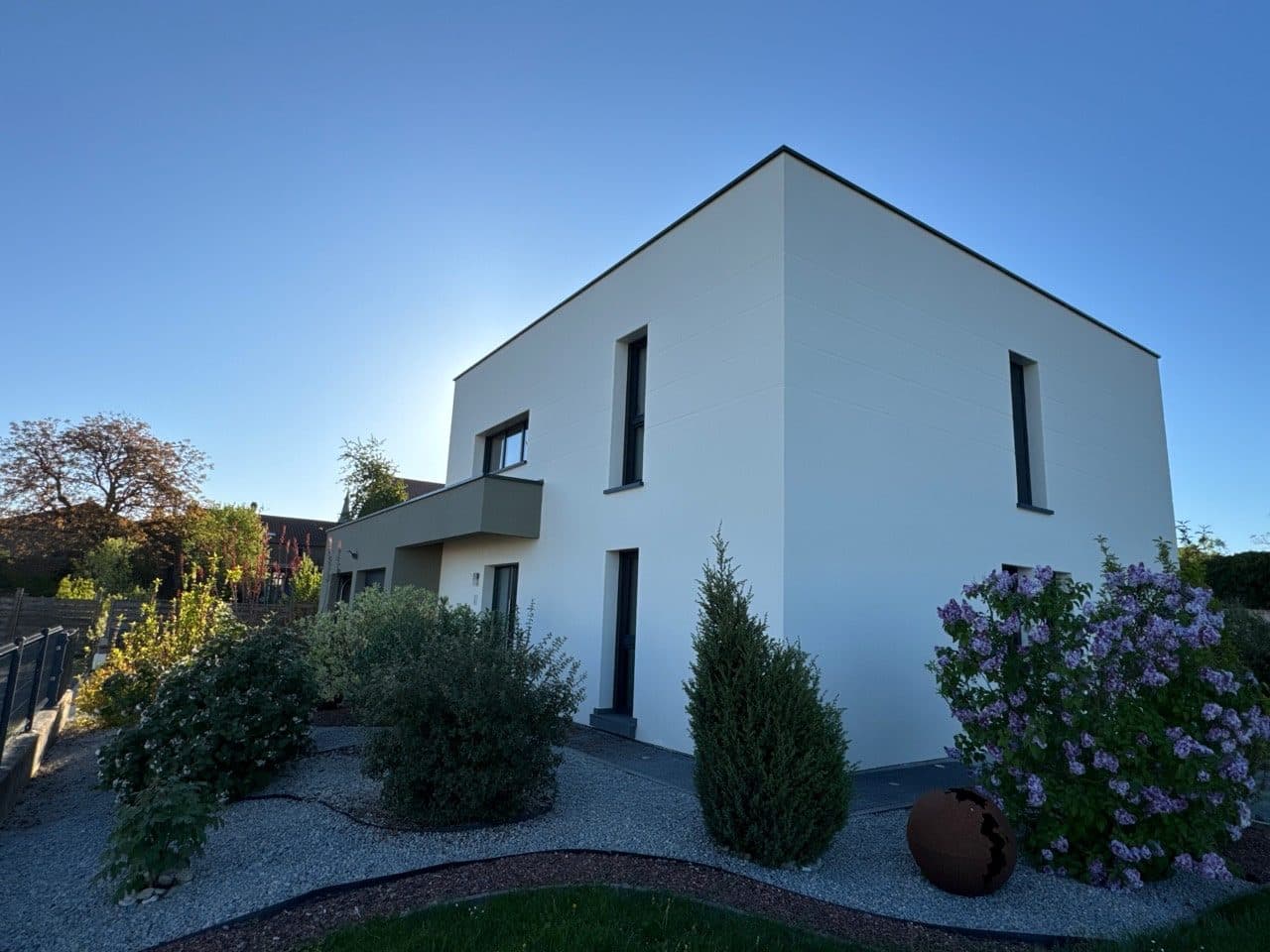 Villa contemporaine, après intervention de T2S LUX