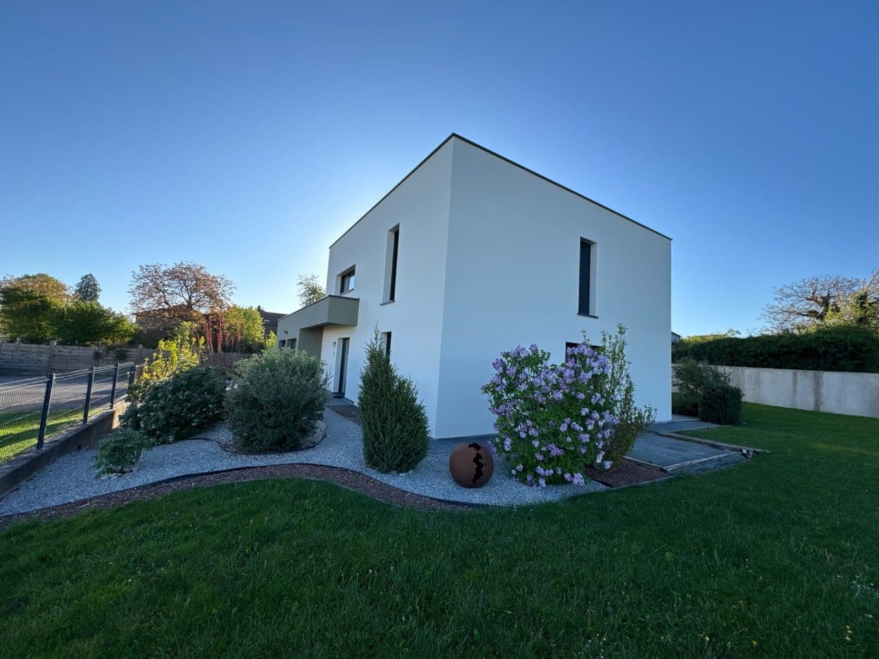 Villa contemporaine, après intervention de T2S LUX