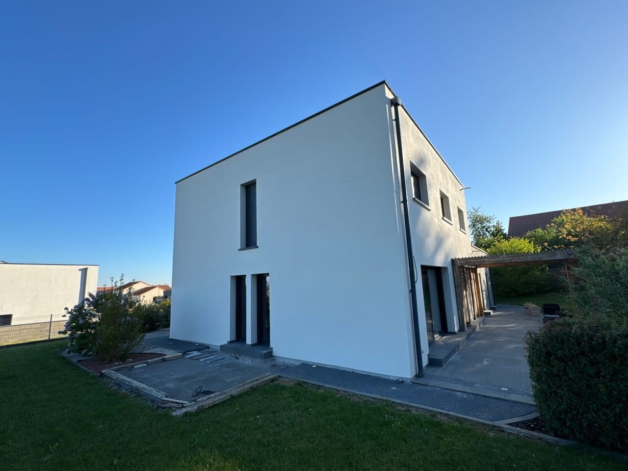 Villa contemporaine, après intervention de T2S LUX